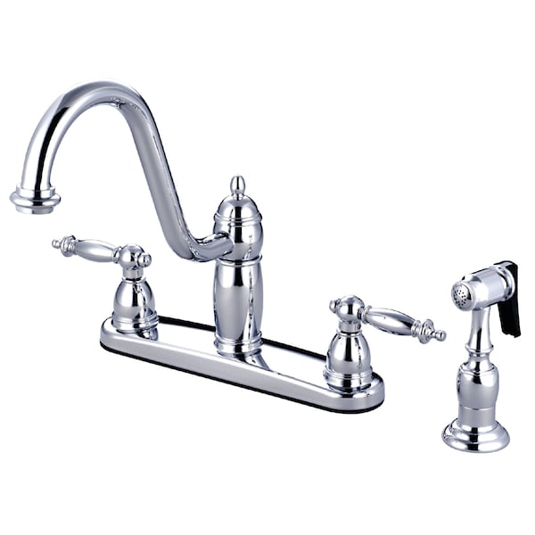 Templeton Centerset Kitchen Faucet, Chrome